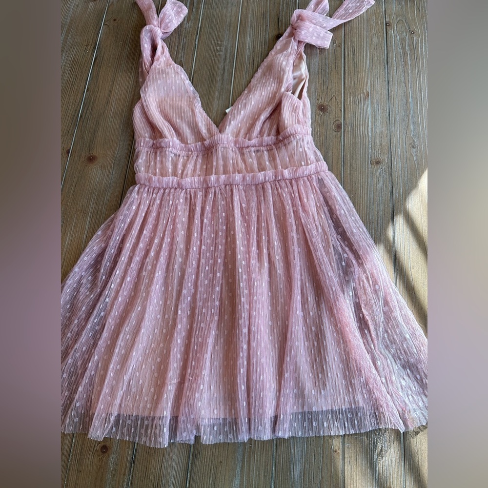 NWT Lush Dried Rose dress